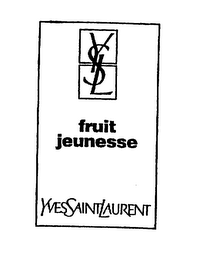 YSL FRUIT JEUNESSE YVES SAINT LAURENT logo
