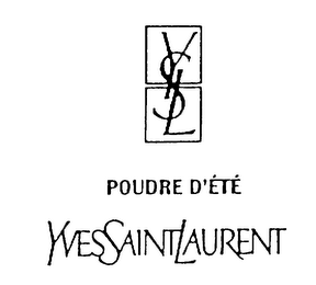 YSL POUDRE D'ETE YVES SAINT LAURENT logo