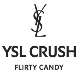 YSL YSL CRUSH FLIRTY CANDY logo