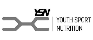 YSN YOUTH SPORT NUTRITION logo
