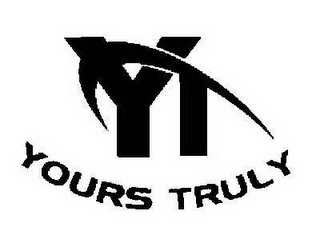 YT YOURS TRULY logo