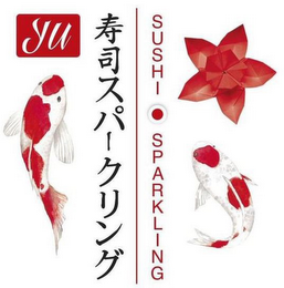 YU SUSHI SPARKLING logo