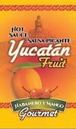 YUCATÁN FRUIT HABANERO Y MANGO GOURMET HOT SAUCE SALSA PICANTE logo