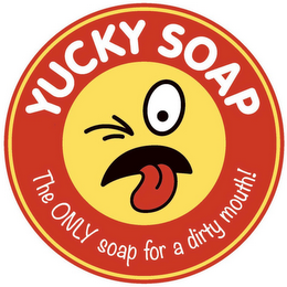YUCKY SOAP THE ONLY SOAP FOR A DIRTY MOUTH! logo