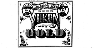 YUKON GOLD CANADIAN LAGER BEER logo