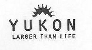 YUKON LARGER THAN LIFE logo
