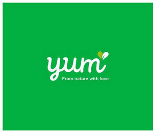 YUM FROM NATURE WITH LOVE logo
