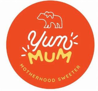 YUM MUM MOTHERHOOD SWEETER logo