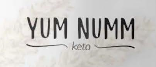 YUM NUMM KETO logo