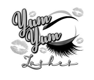 YUM YUM LASHES logo