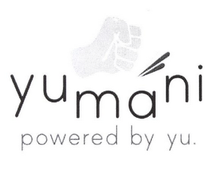 YUMANI POWERED BY YU. logo