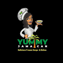 YUMMY JAMAICAN DELICIOUS FROZEN SOUPS & DISHES logo