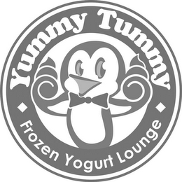 YUMMY TUMMY FROZEN YOGURT LOUNGE logo