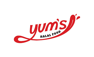 YUM'S HALAL FOOD logo