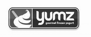 YUMZ GOURMET FROZEN YOGURT logo