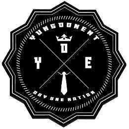 YUNG DON ENT Y D E DAY ONE NATION logo