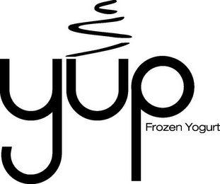 YUP FROZEN YOGURT logo
