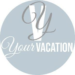 YV YOUR VACATION logo