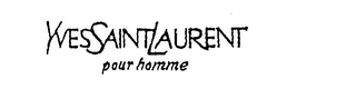 YVES SAINT LAURENT POUR HOMME logo