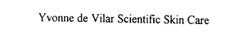 YVONNE DE VILAR SCIENTIFIC SKIN CARE logo