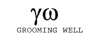 YW GROOMING WELL logo