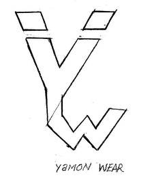 YW YAMON WEAR logo