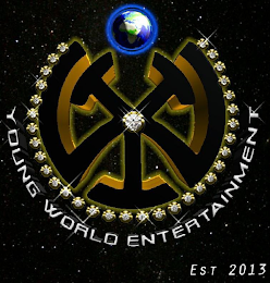 YW YOUNG WORLD ENTERTAINMENT EST 2013 logo