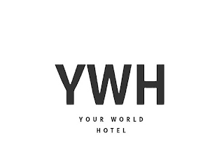 YWH YOUR WORLD HOTEL logo