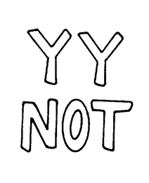 YY NOT logo
