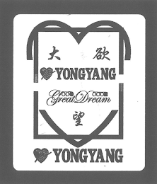 YY YONGYANG GREAT DREAM YY YONGYANG logo
