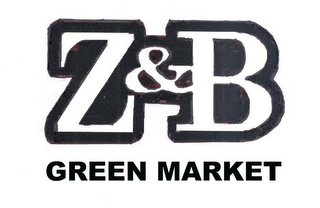 Z & B GREEN MARKET logo