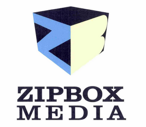 Z B ZIPBOX MEDIA logo