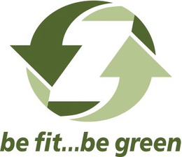 Z BE FIT...BE GREEN logo
