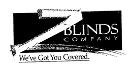 Z BLINDS COMPANY WE'VE GOT YOU COVERED. logo