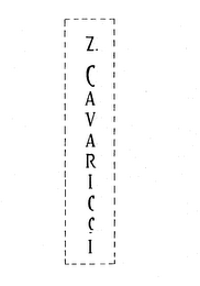 Z. CAVARICCI