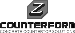 Z COUNTERFORM CONCRETE COUNTERTOP SOLUTIONS logo