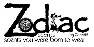 Z D AC SCENTS BY ZANETIS SCENTS YOU WERE BORN TO WEAR logo