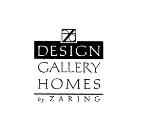 Z DESIGN GALLERY HOMES BY ZARING logo