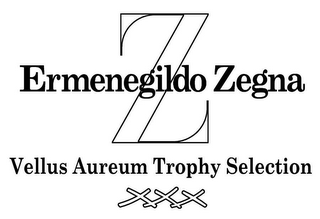 Z ERMENEGILDO ZEGNA VELLUS AUREUM TROPHY SELECTION logo