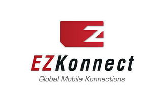 Z EZ KONNECT GLOBAL MOBILE KONNECTIONS logo