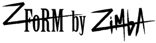 Z FORM BY ZIMBA logo