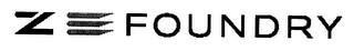 Z FOUNDRY logo