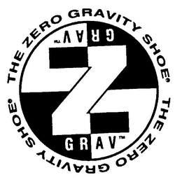 Z-GRAV THE ZERO GRAVITY SHOE logo