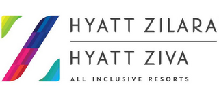 Z HYATT ZILARA HYATT ZIVA ALL INCLUSIVE RESORTS logo