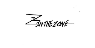 Z IN THE ZONE logo