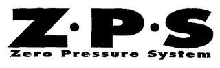 Z P S ZERO PRESSURE SYSTEM logo