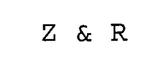 Z & R logo