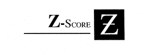 Z-SCORE Z logo