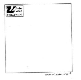 Z! SHAKER WRAP ZIEGLERINO logo