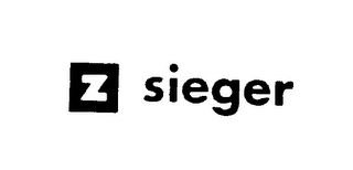 Z SIEGER logo